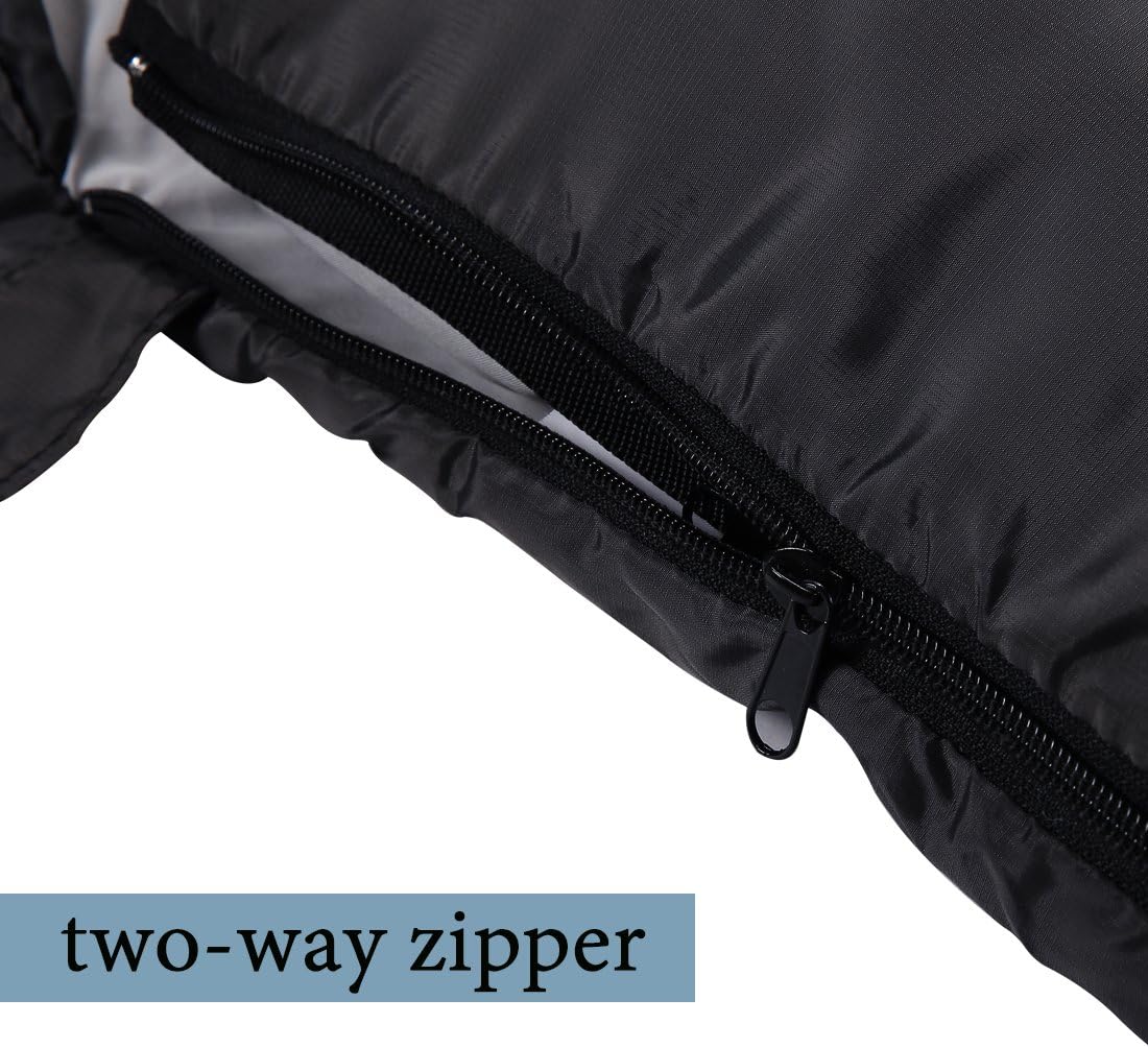 FARLAND Sleeping Bags 20℉ for Adults Teens Kids with Compression Sack Portable and Lightweight for 3-4 Season Camping, Hiking,Waterproof, Backpacking and Outdoors - Image 7